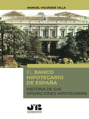 cover image of El Banco Hipotecario de España